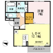 メゾン ラフィーネの間取り画像