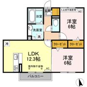 リジュールの間取り画像