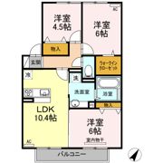 プチプランタン花山手の間取り画像