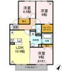 プチプランタン花山手の間取り画像