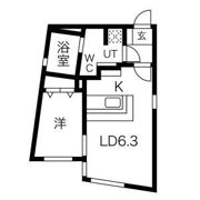 LeGioie(レジョイエ)ささしまライブ駅3の間取り画像
