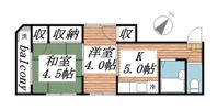 第2アベニールの間取り画像