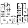 萱場2階建て戸建ての間取り画像