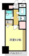 朝日プラザ末広Iの間取り画像