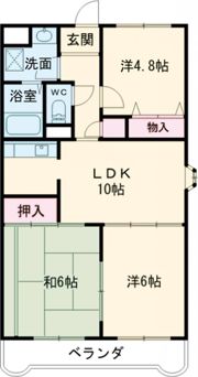 カーサエテルノの間取り画像