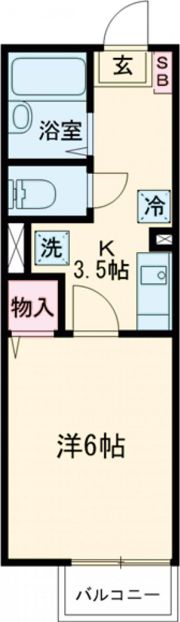 アルカスの間取り画像