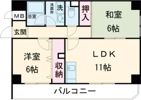 エスポワール恵我之荘の間取り画像