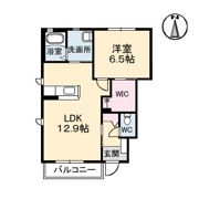 シャーメゾン南青山の間取り画像