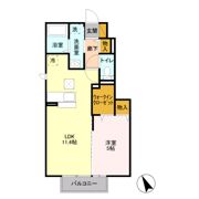 スバルコーポSの間取り画像