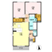 ロイヤルガーデン Dの間取り画像