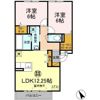 ブランシュール Aの間取り画像
