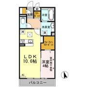 ベルクレールの間取り画像
