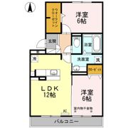 フラワーケープの間取り画像