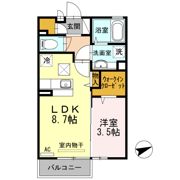 グランシャトー椿黒の間取り画像