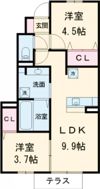 ポサーダ本城の間取り画像