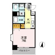 パシフィック佐賀Ⅱの間取り画像