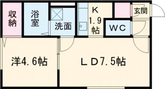 RN富士(アールエヌフジ)の間取り画像