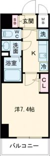 エスリード新栄グランラグジェの間取り画像