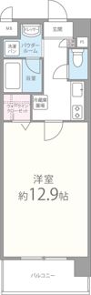 エスペーロ神田の間取り画像