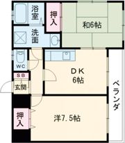 DAKOTA HOUSEの間取り画像