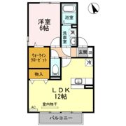 東一宮グリーンハイツⅡ B棟の間取り画像