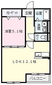 ハートフルマンション シエルの間取り画像