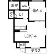 グリーンハウス姫 B棟の間取り画像