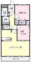 ハートフルマンション ステラの間取り画像