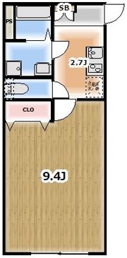 bianca春日部の間取り画像