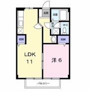 フリーデハイムの間取り画像