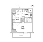グランドルチェ門前仲町の間取り画像