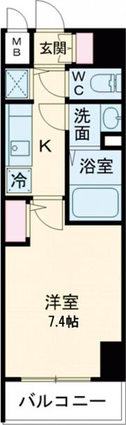 エスリード新栄グランラグジェの間取り画像