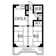 メゾンドゥ田園 A棟の間取り画像
