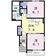 アバンツァートAの間取り画像