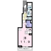 フェリーチェN Ⅰの間取り画像
