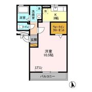 クレッセントの間取り画像