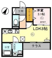 シェーングラース Dの間取り画像