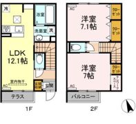 西臺 稀 上ノ臺（ﾆｼﾀﾞｲﾏﾚｳｴﾉﾀﾞｲ）の間取り画像
