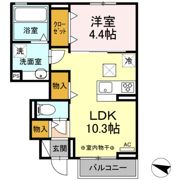 レオンハウスの間取り画像