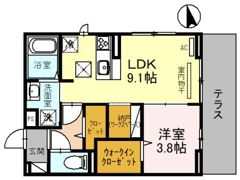 マルベリー瓜生Ⅱの間取り画像