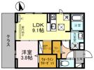 マルベリー瓜生Ⅱの間取り画像