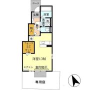 アゼリア大善の間取り画像