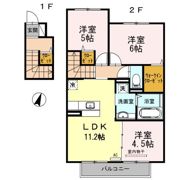 プラージュの間取り画像