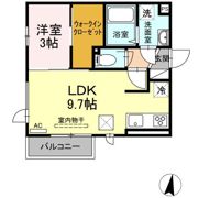 ウミライ西津田の間取り画像