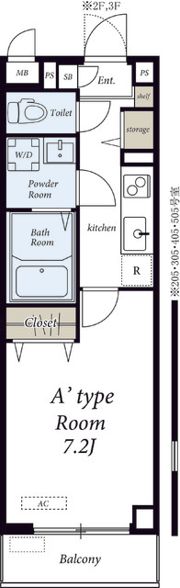 リブリ・コンフォート石川の間取り画像