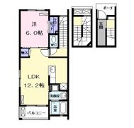 コーポ宮東の間取り画像