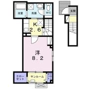 カーサ・ソレイユの間取り画像