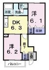 ソレアードBの間取り画像