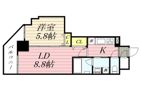 CLASSEUM飯田橋の間取り画像