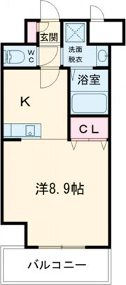 プラリア牧野阪の間取り画像